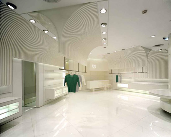 keisuke fujiwara: issey miyake pleats please clothing store, bangkok