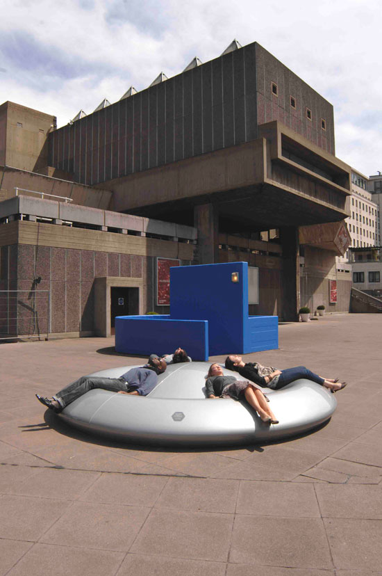 peter newman: 'skystation' at the hayward gallery, london