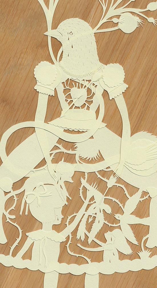 paper art by elsa mora
