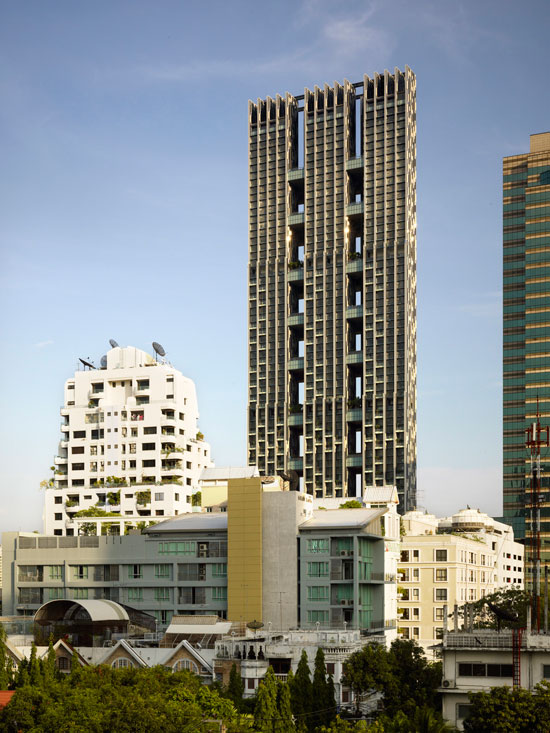 WOHA: the met residential skyscraper, bangkok