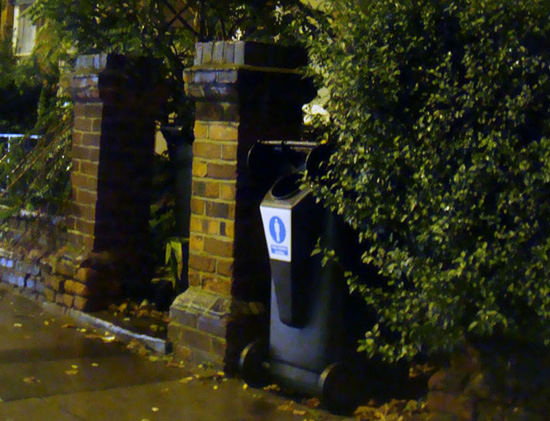 stephan bischof: wheelie bin urinal