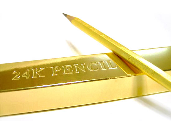 24K pencil new at designboom shop
