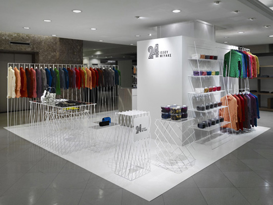 nendo: '24 issey miyake' concept shop