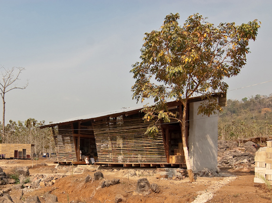 rintala eggertsson architects: library in thailand