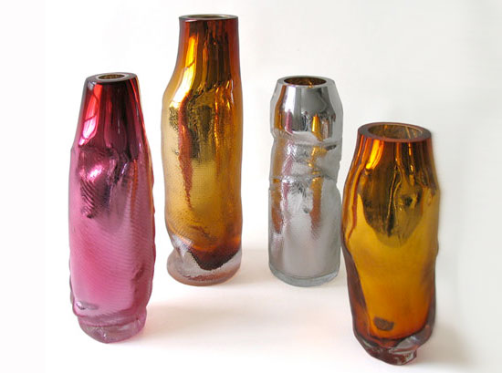 mesh vases by werner aisslinger