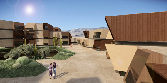 OFIS architects: two nests village