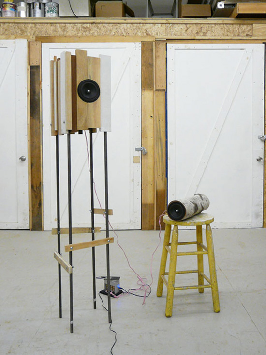 stanley ruiz: symbiosis   wood speakers
