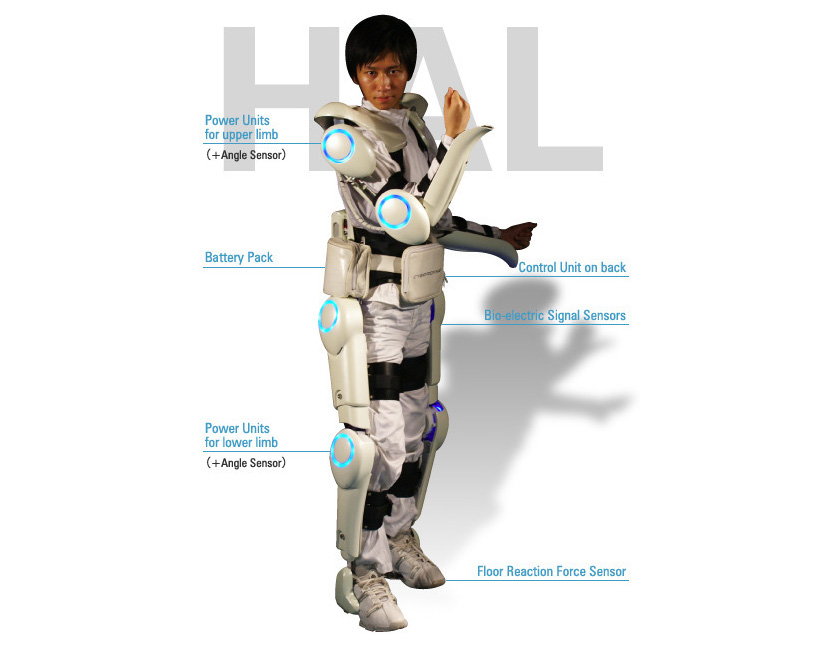CES 2011: cyberdyne's HAL exoskeleton
