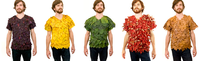 dave rittinger: zero footprint shirts   leaf series