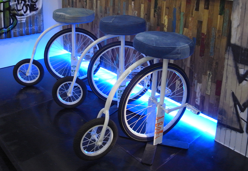 d bodhi: denim cycling stool
