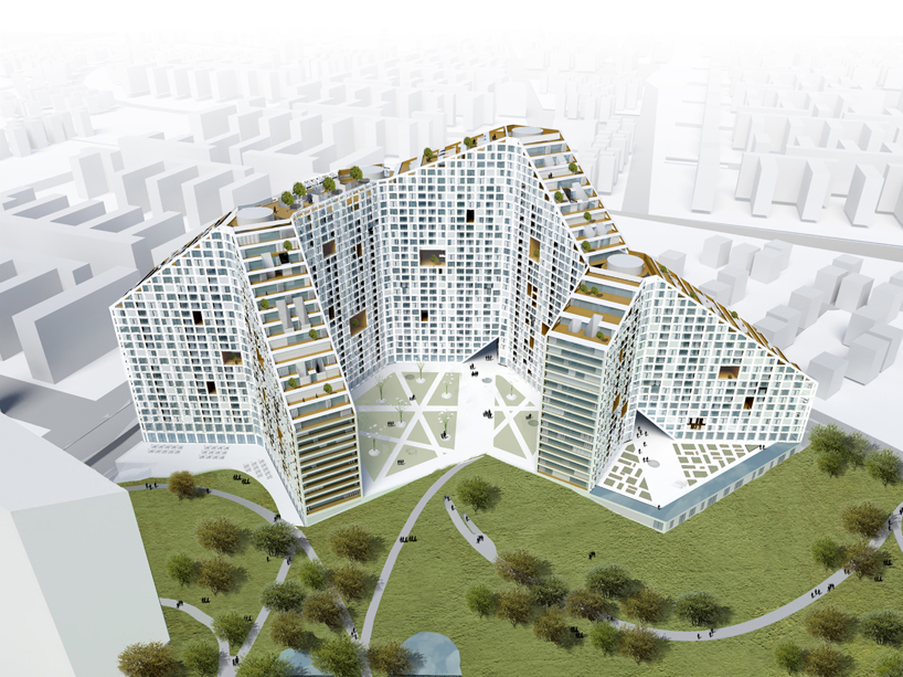 MVRDV: vertical city project   future towers construction begins