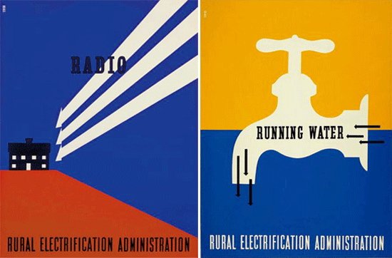 electrifying america: the posters of lester beall