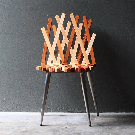 nest chair by rush pleansuk