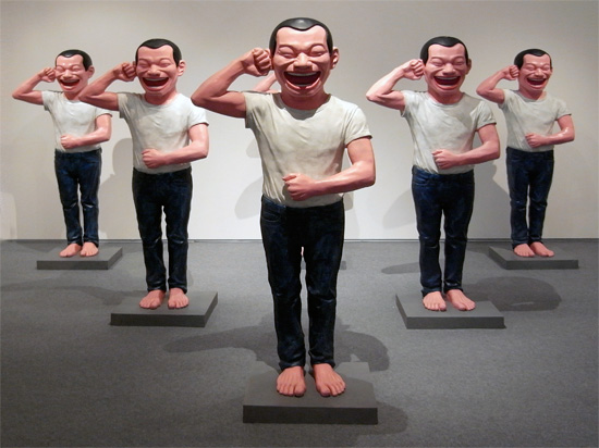 yue minjun: contemporary terracotta warriors