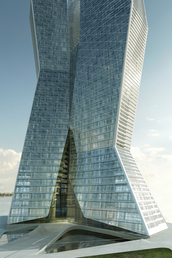 asymptote architecture: WBCB solomon tower advances