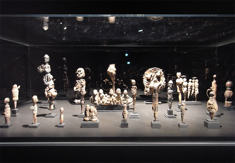 'vodun' african voodoo objects at fondation cartier
