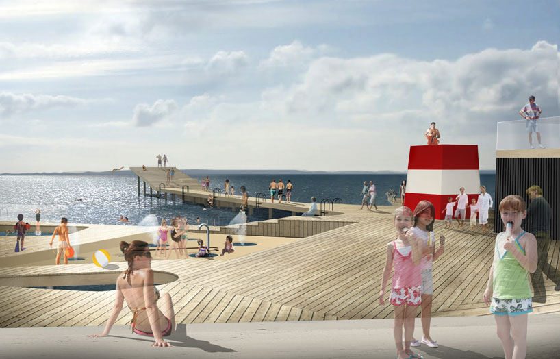 JDS architects: new faaborg harbour bath winning design