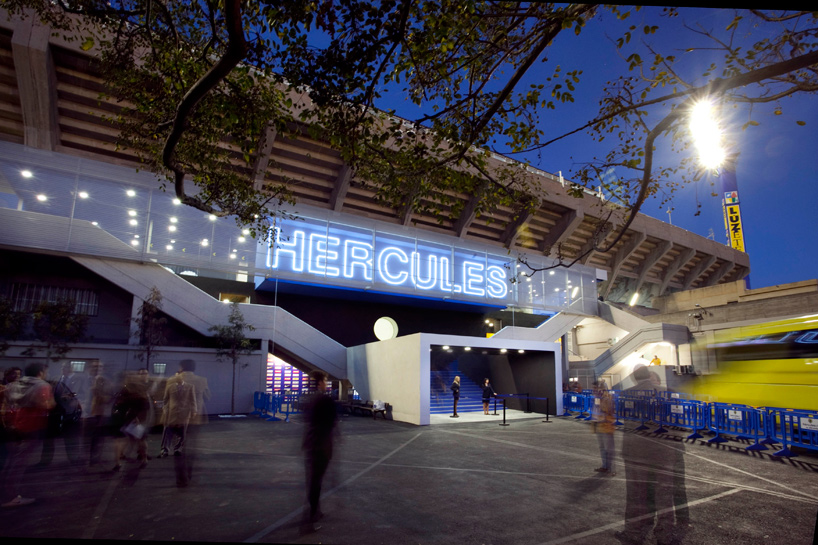 subarquitectura: hercules C.F. stadium