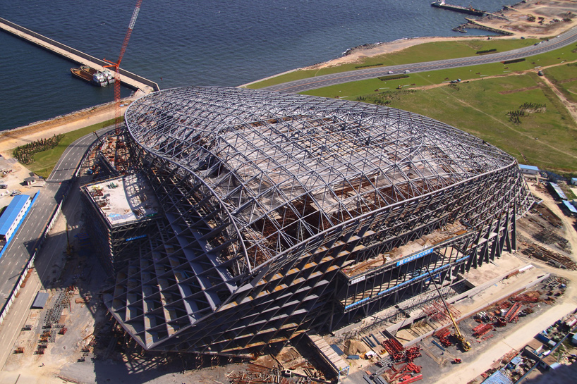 coop himmelb(l)au: dalian international conference center   update