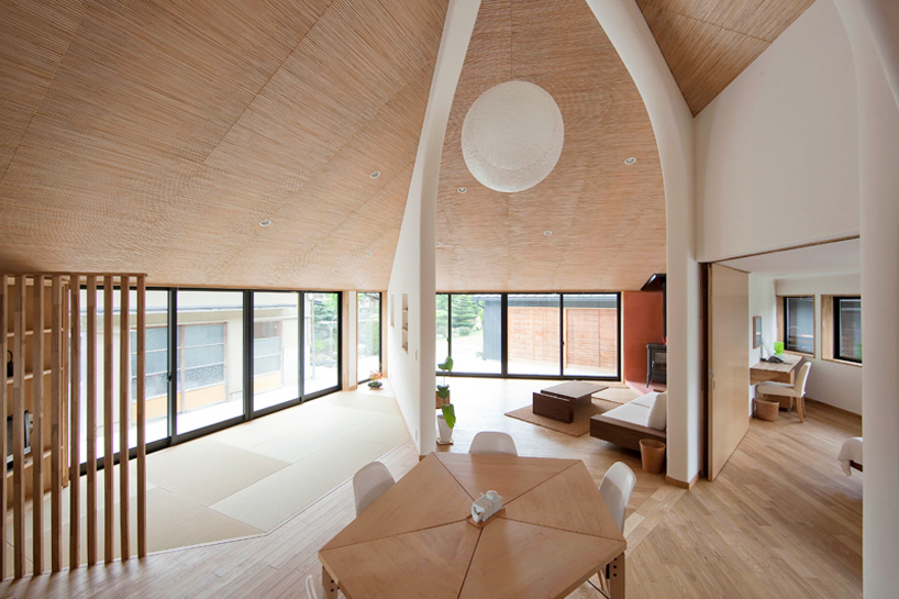 kazuya morita architecture studio: pentagonal house