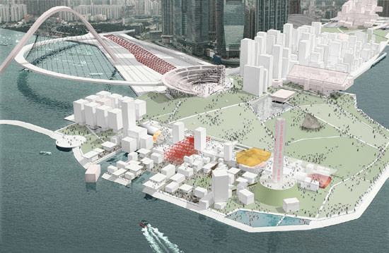 OMA: new cultural district in hong kong