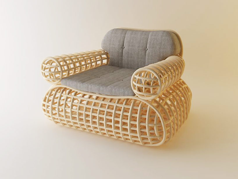 abie abdillah: rattan chairs