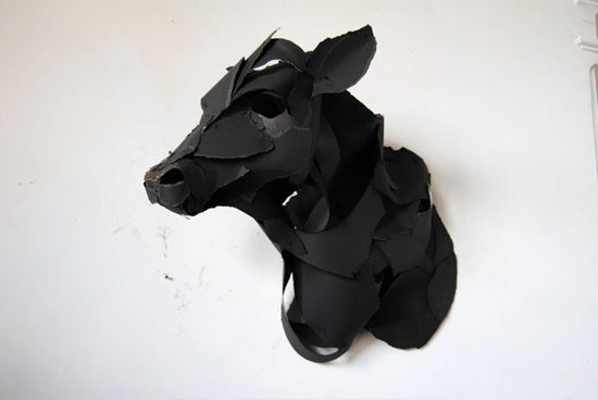 anna wili highfield: paper sculptures