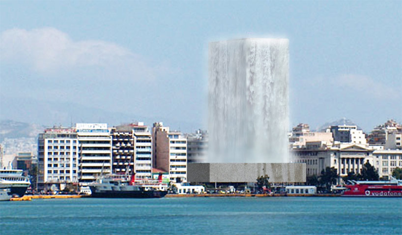 safiullin + prytkova: waterfall piraeus tower