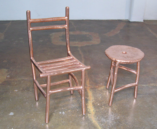 Max Lamb Scrap Poly Copper Furniture For Commissioned