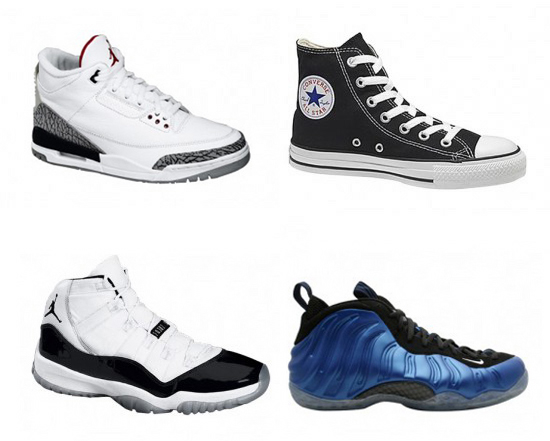 top ten basketball shoes of all time