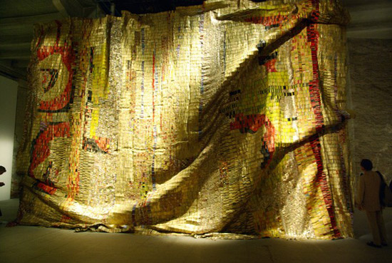 venice art biennial 2007: el anatsui