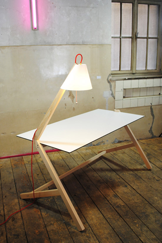 florian kallus: table and lamp