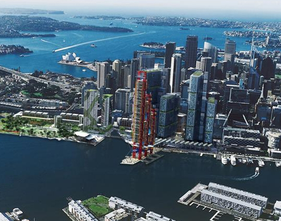 rogers stirk harbour and partners: barangaroo hotel