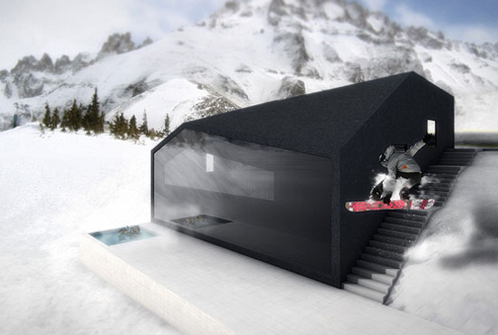 nicolas dorval bory and emilio marin: snow house