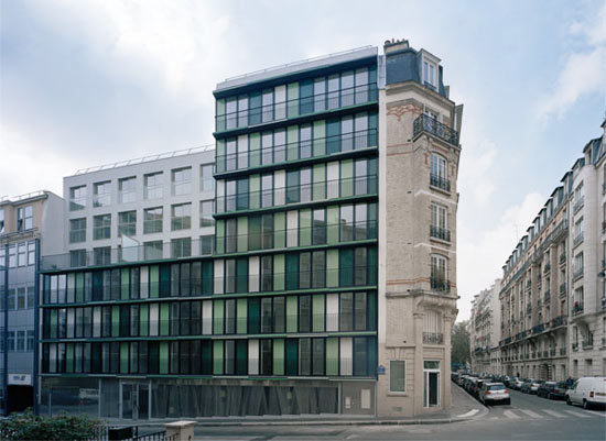 social housing in paris by ecdm architects