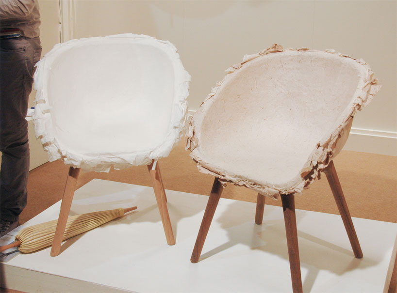 paper chair and future traditions by lei + christoph + jovana of innovo