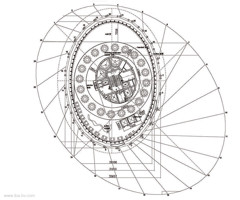 information based architecture: canton tower - 12