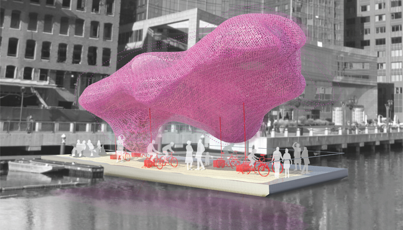 rachely rotem studio + phu hoang office: lighter than air for SHIFTboston barge 2011 design competition