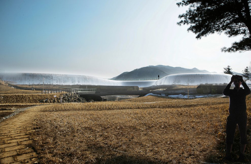 XTU architects: jeongok prehistory museum