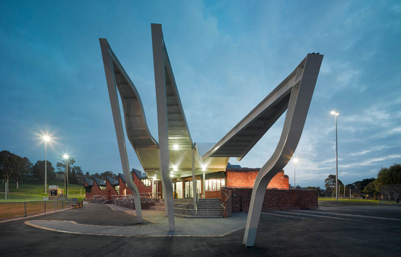 phooey architects: templestowe reserve sporting pavilion