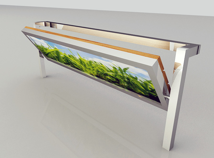 relja perunovic: billboard bench