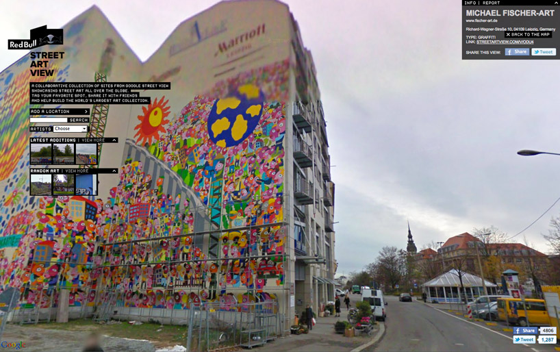 google street art view