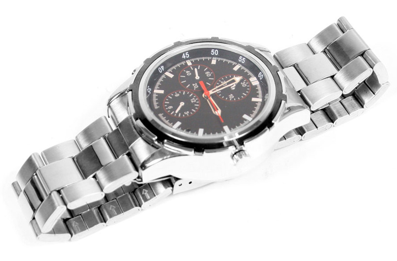 thanko analog watch with voice recorder