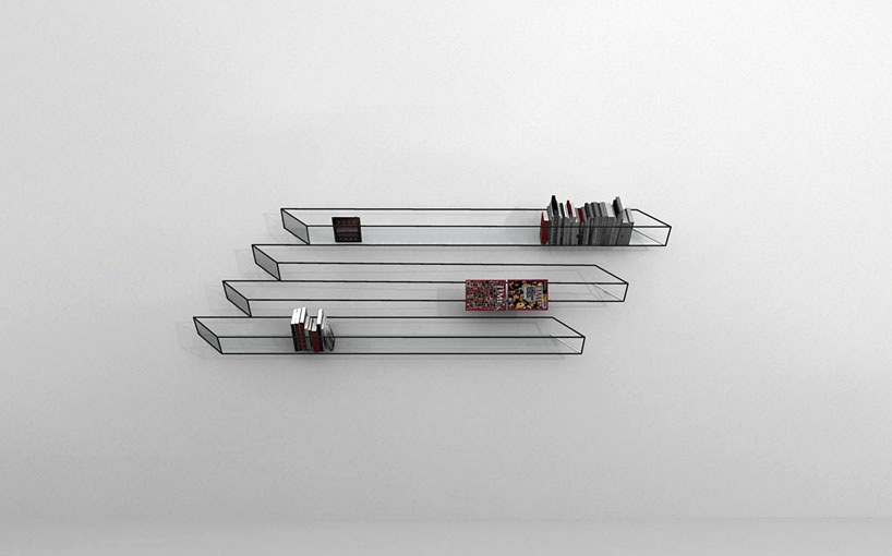 john leung + clarkehopkinsclarke: isometric bookshelf