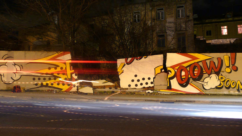 dynamite graffiti paint in lisbon