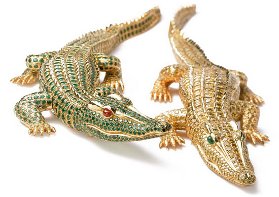 cartier crocodile necklace value