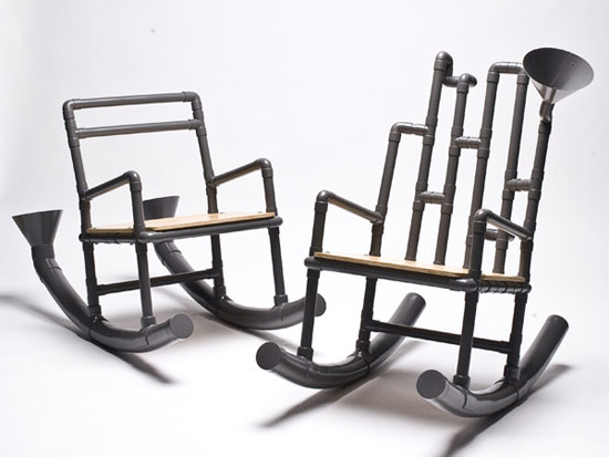 joon & jung: 'rocking on the beach' chairs