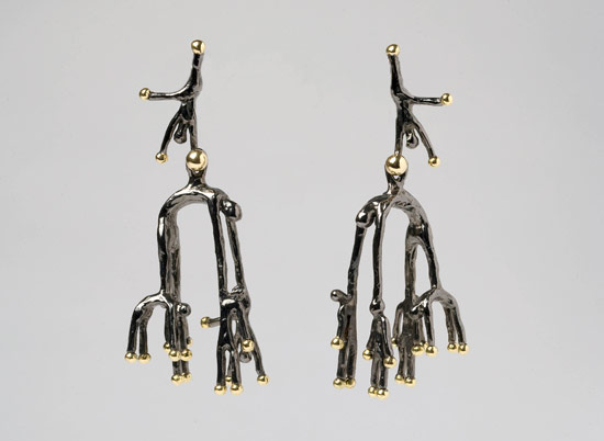 atelier van lieshout: 'ear hangers'