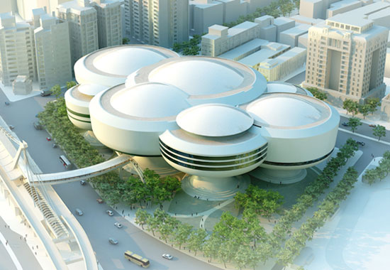 abalos + sentkiewicz arquitectos: TPAC   taipei performing art center proposal