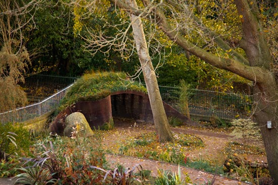 groves raines architects: garden compost shed